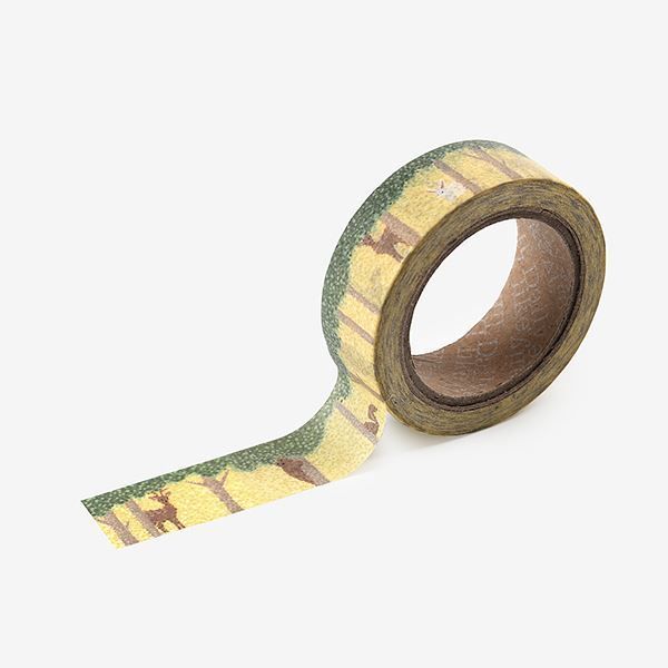Masking tape single - 150 Forest animal