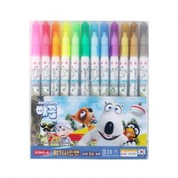 12색 향기사인펜 빼꼼