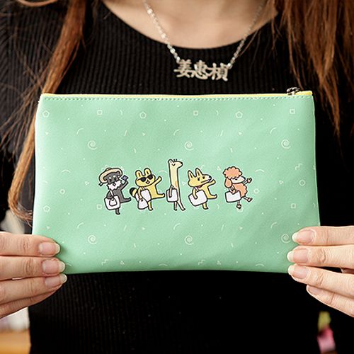 파기 즐거우리 우리네 인생 파우치