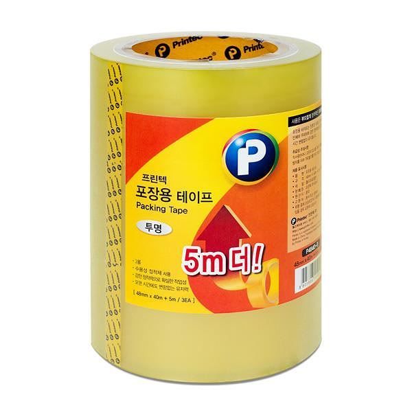 포장용테이프 투명 3롤 ( 48mm x 45m )