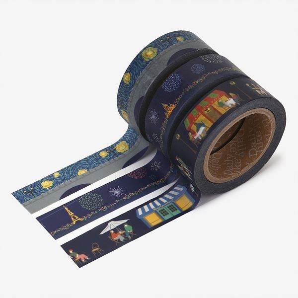 Masking tape 3p set - 04 Midnight