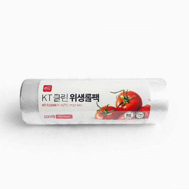 KT클린 위생롤팩 대 (350X450mm) 500매