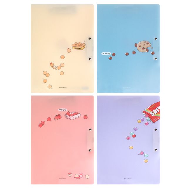 PP 더블 레버화일 (몽알몽알)