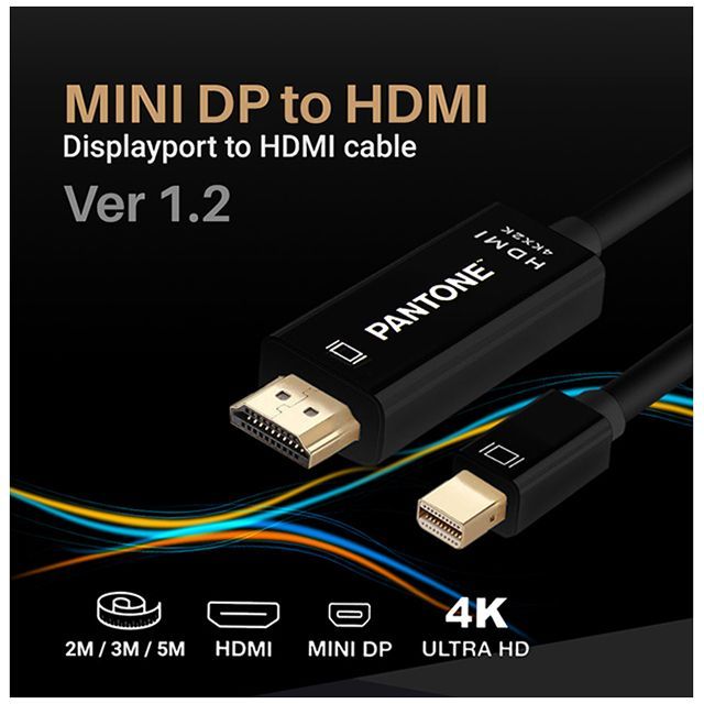 PANTONE MINI DP to HDMI 3M 디스플레이 케이블 