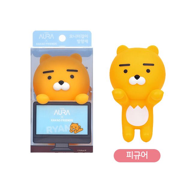 카카오 모니터 걸이형 방향제 라이언 차량용 방향제