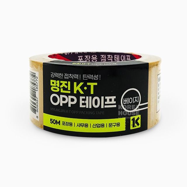 황색 OPP 강력 테이프 50M 