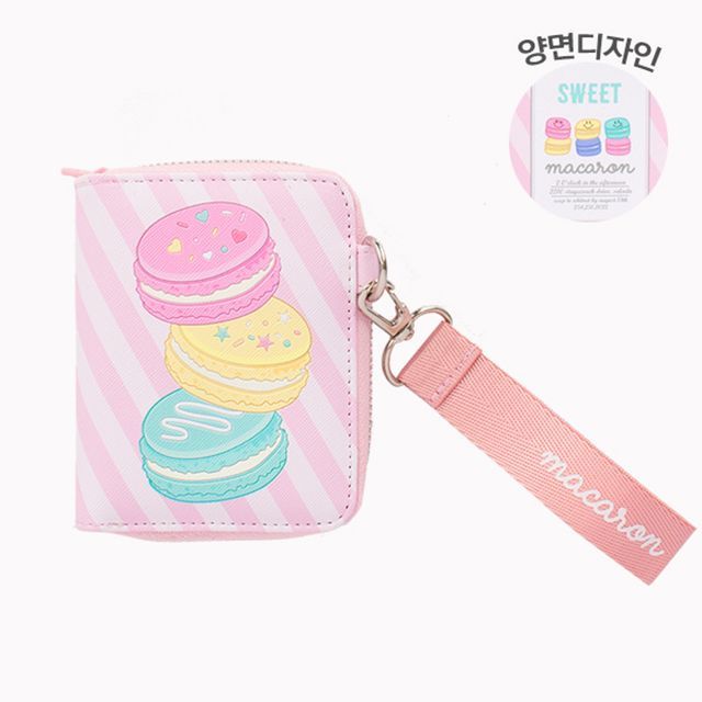마카롱스트랩지갑