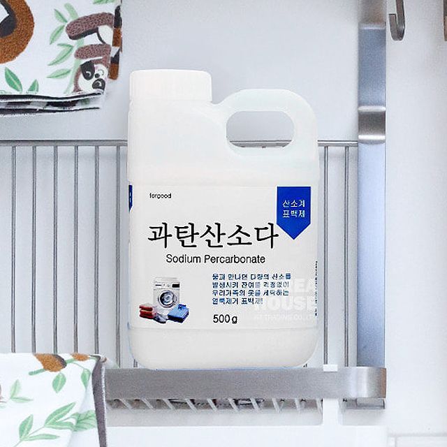 과탄산소다 500g (용기)