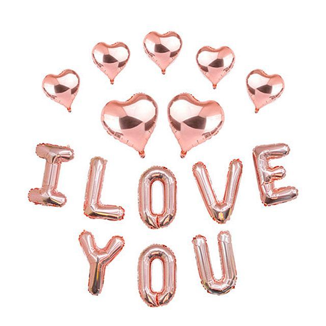 아이러브유 풍선 세트