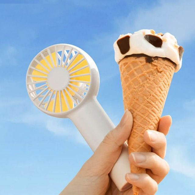 c.one-H2000 미니 핸디 선풍기(한번 충전으로 12시간 지속)