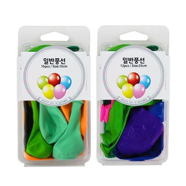 케이스 일반풍선 15cm/25cm