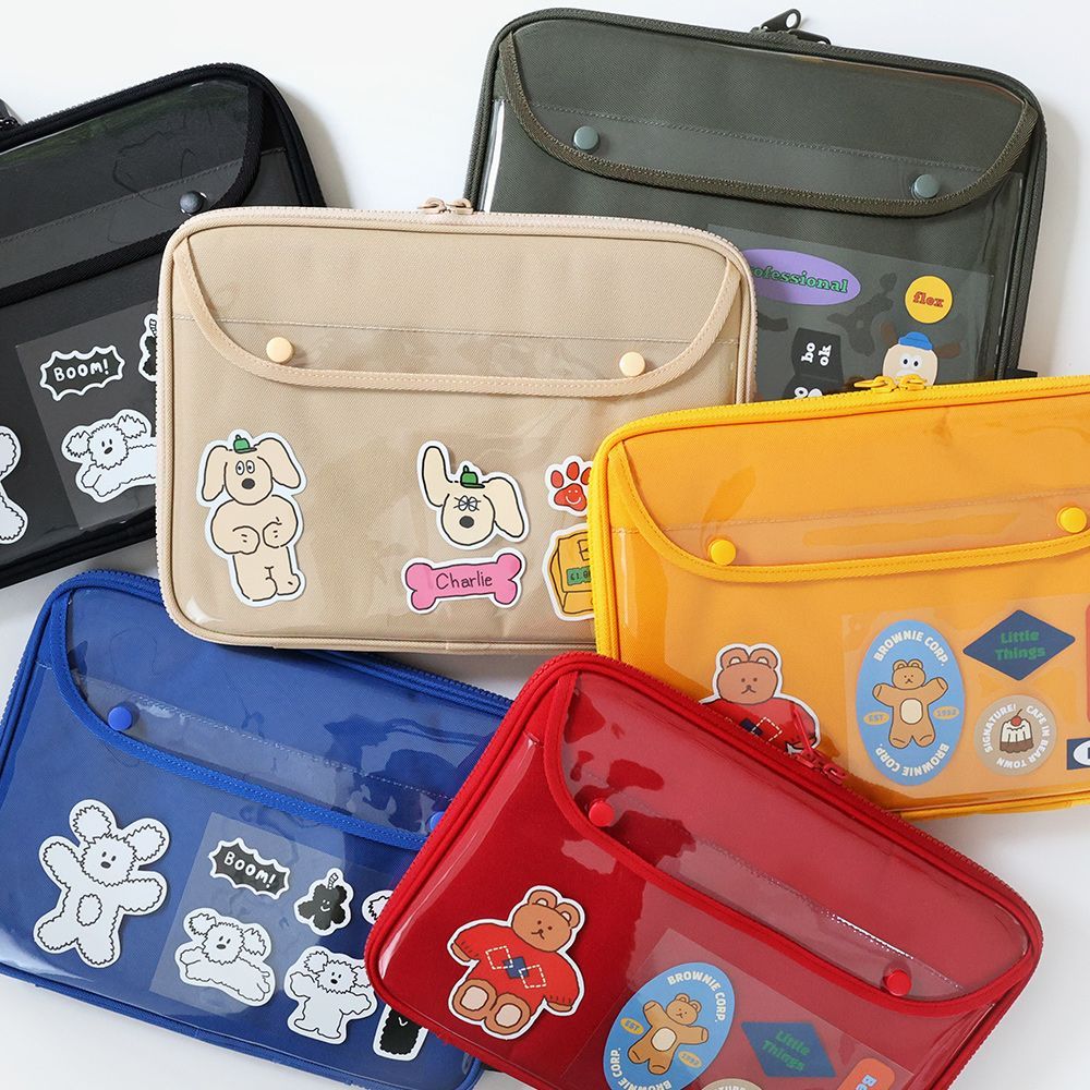 Romane 포켓 아이패드 파우치