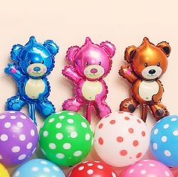 곰돌이 호일풍선 75cm