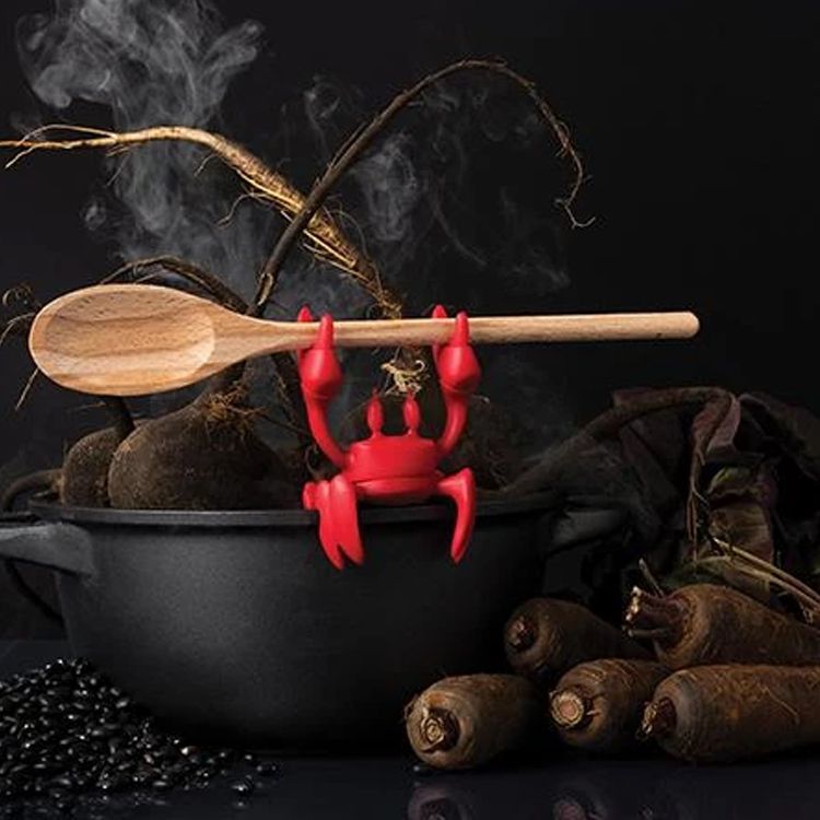 오토토디자인 꽃게 스푼 홀더 증기 배출기