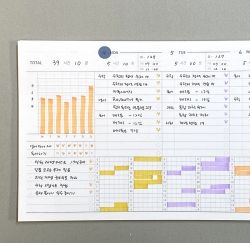 건망증 더메모 와이드 스터디플래너 6개월 