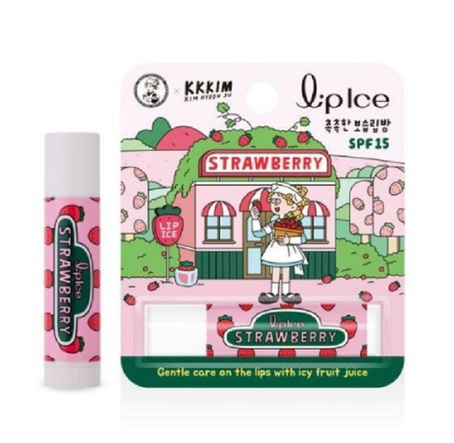 멘소래담 립아이스 X KKKIM 콜래보 립케어 스트로베리