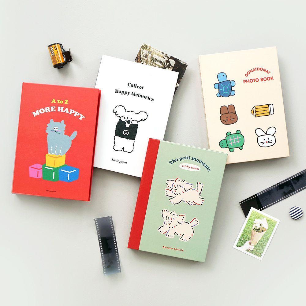 Romane 접착식 네컷 앨범