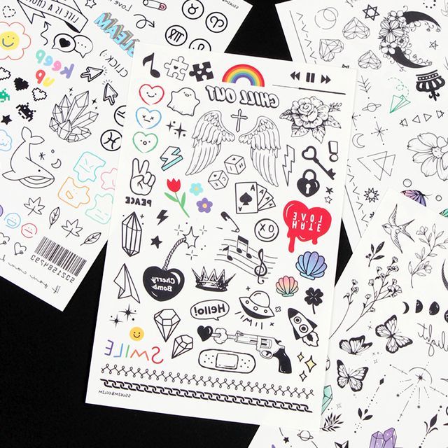 타투 스티커 (40개 1세트)