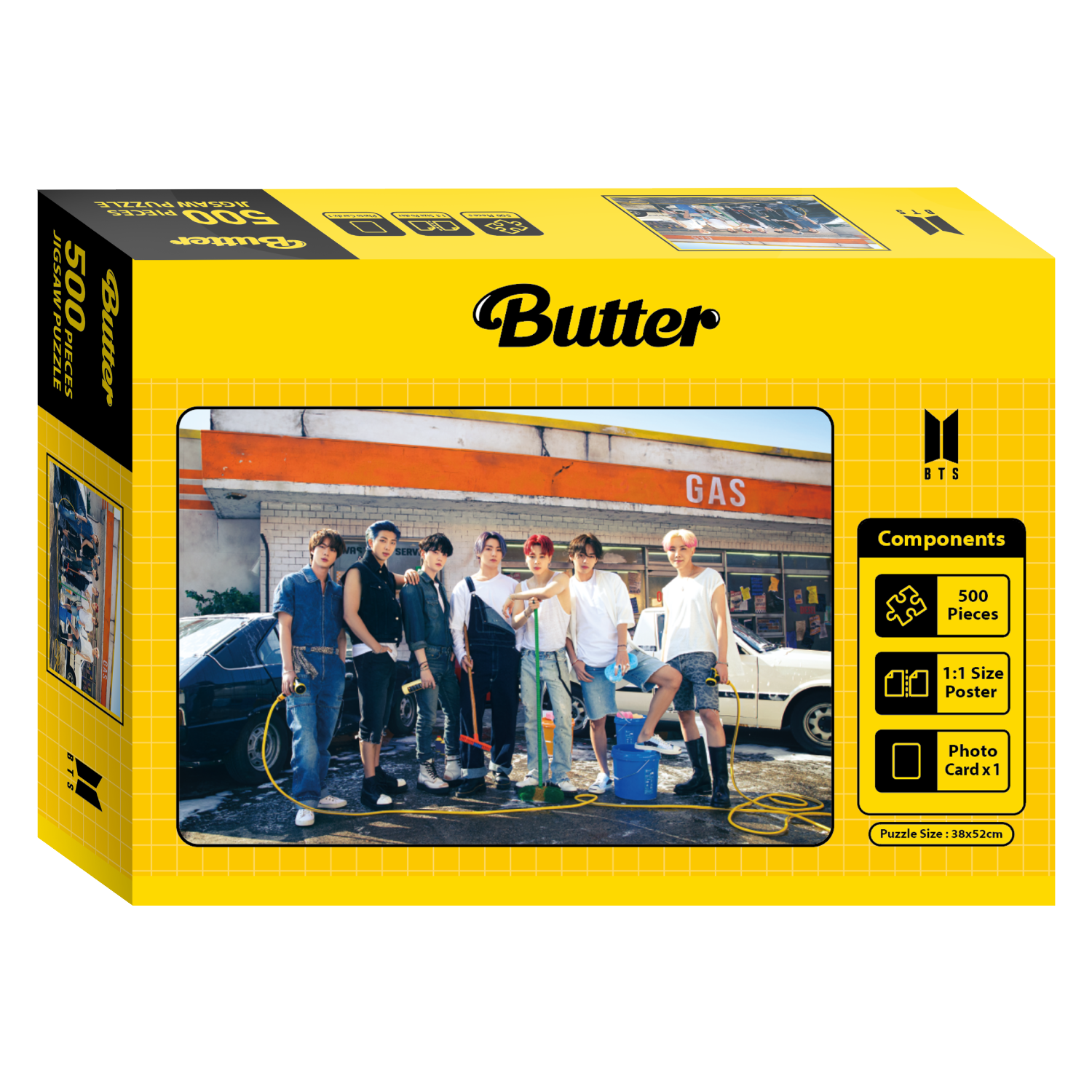 BTS 방탄소년단 직소퍼즐 500피스 (Butter 2)
