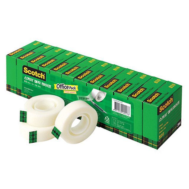 스카치 매직 테이프 리필 810R(18mmx32m) _12개 1세트