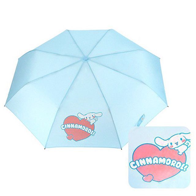 시나모롤 55 하트 3단 우산