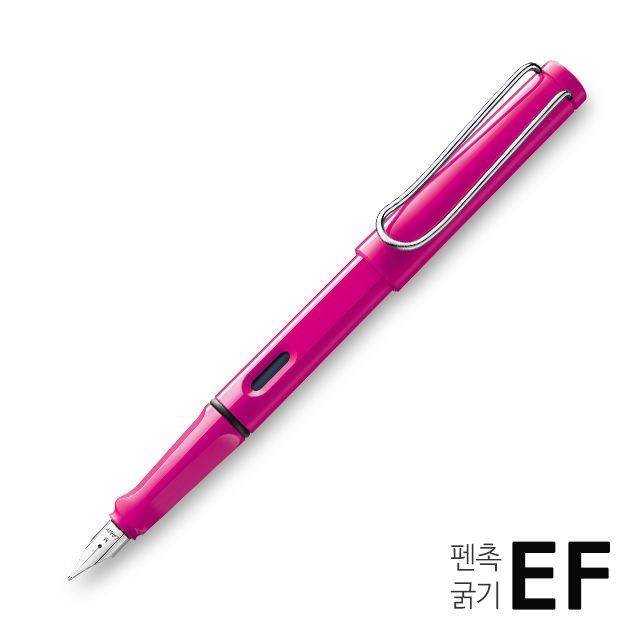 013 EF 사파리 만년필 핑크 EF