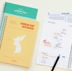 혼자공부 지도 노트 (B5 한국사 세계사 모눈)