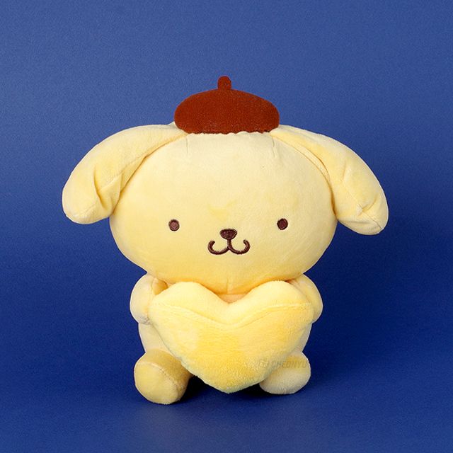 폼폼푸린 하트 인형 25cm