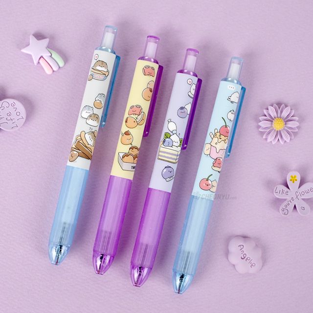 몽알몽알 잘써지는 중성펜 (24개 1세트)