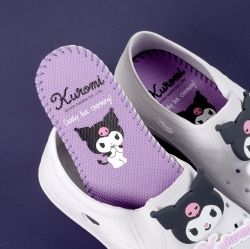 쿠로미 레터링 실내화