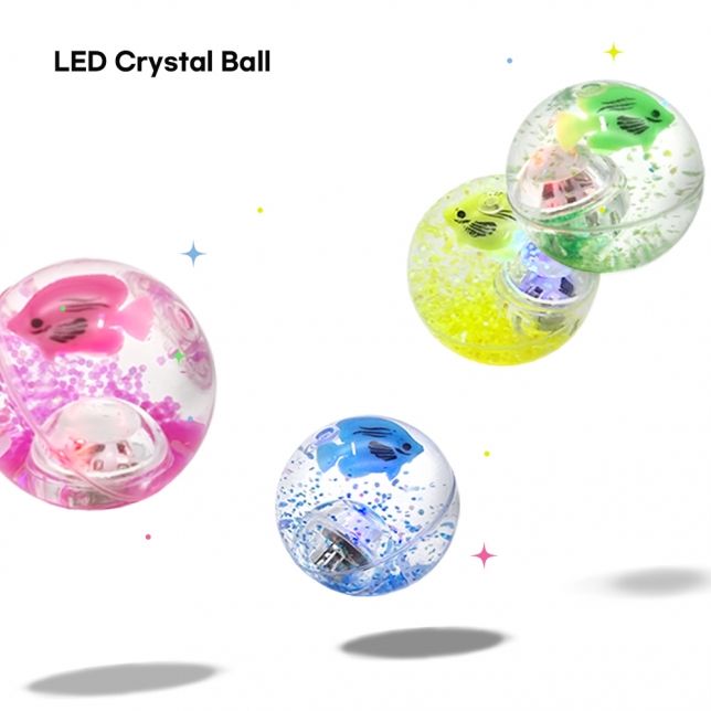 LED 수정 탱탱볼(12개 1세트)