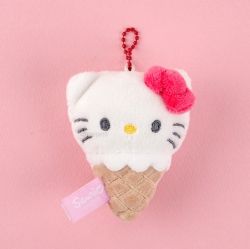 헬로키티 아이스크림 가방고리 8cm