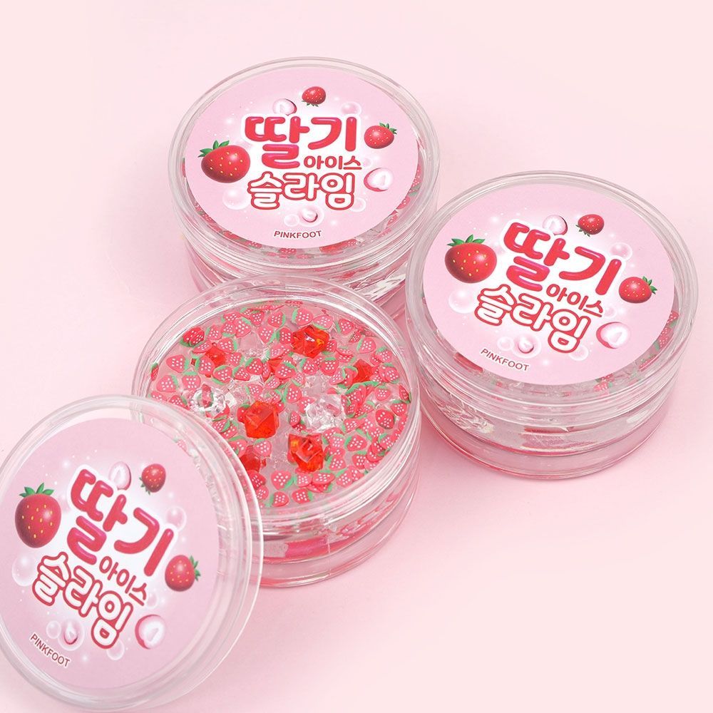 딸기아이스 슬라임 (12개 1세트)