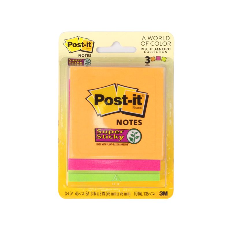 포스트잇 노트 강한 점착용 리우데자네이루 3321 (76x76)