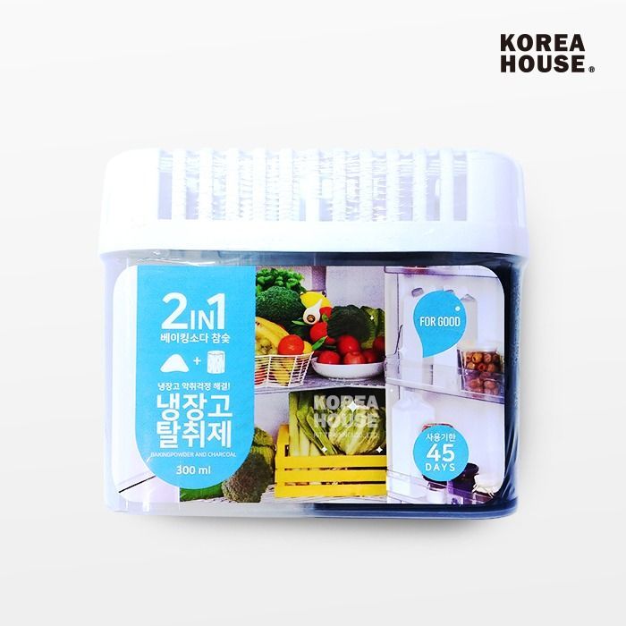 2in1 냉장고 탈취제 (숯＋베이킹) 300ml