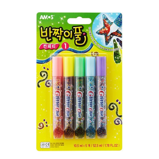 반짝이풀 컨페티 5p