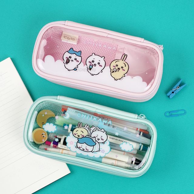 치이카와 투명 펜파우치
