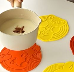 하리보 골드베렌 실리콘 냄비 받침대