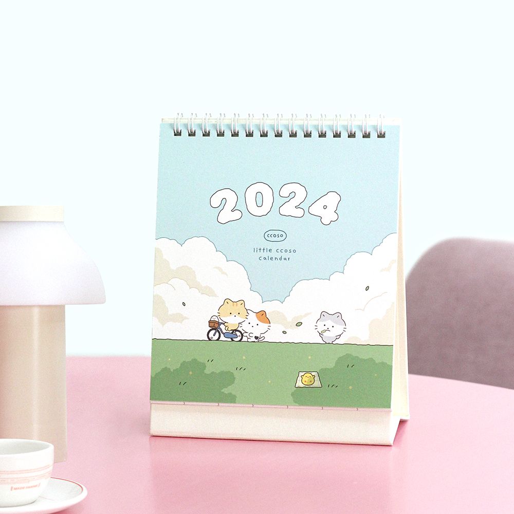 [대시앤도트] 2024 리틀 꼬소 프렌즈 데스크 캘린더