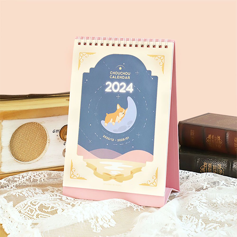 2024 슈슈 캘린더 (탁상 달력 23년12월 25년1월)