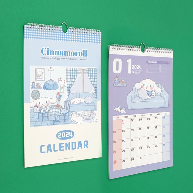시나모롤 TO DO 벽걸이 캘린더