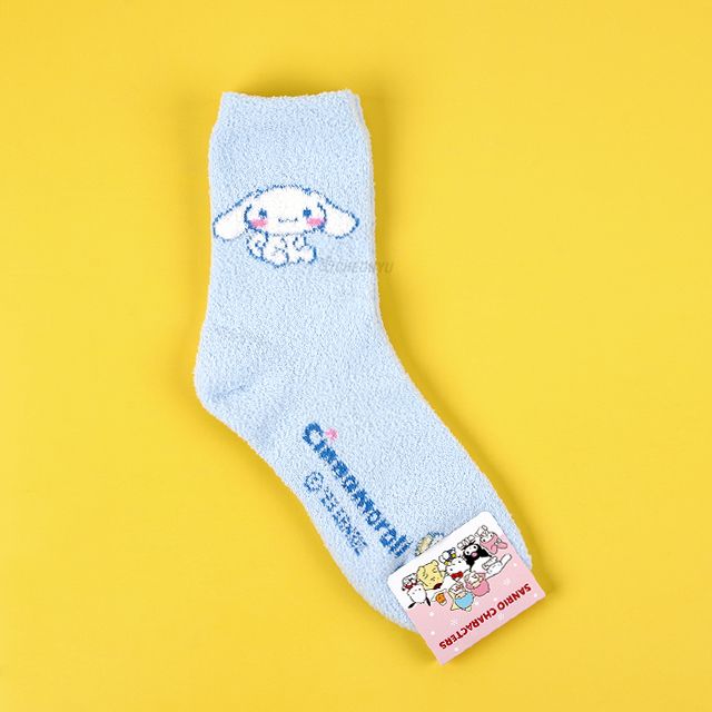 산리오 캔디 수면양말 - 시나모롤 (220∽260mm)