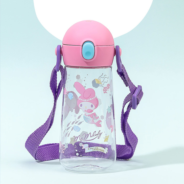마이멜로디 더보틀 원터치 어깨끈 트라이탄 물통 470ml