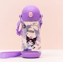 쿠로미 더보틀 원터치 어깨끈 트라이탄 물통 470ml