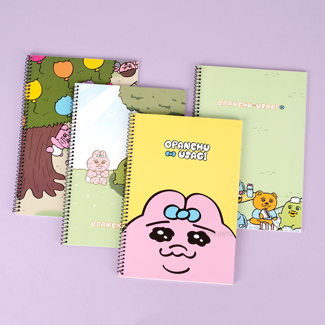 빤쮸토끼 미니노트 (10개 1세트)