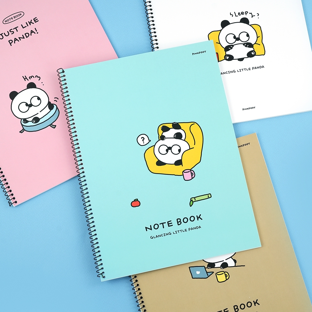 글랜싱 팬더 원링 노트 랜덤발송 (8개 1세트)