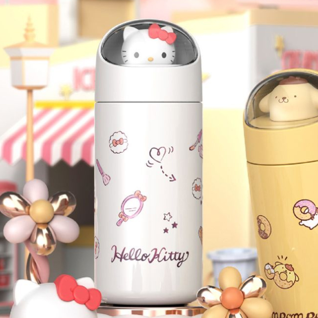 헬로키티 우주캡슐  피규어 텀블러 350ml