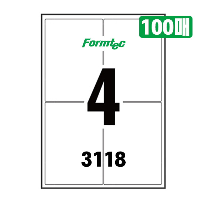 하이에코 물류관리용 라벨 3118 (100매)