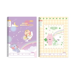 1200 초등슬림알림장 넓은칸_여 (10개 1세트) (랜덤발송)