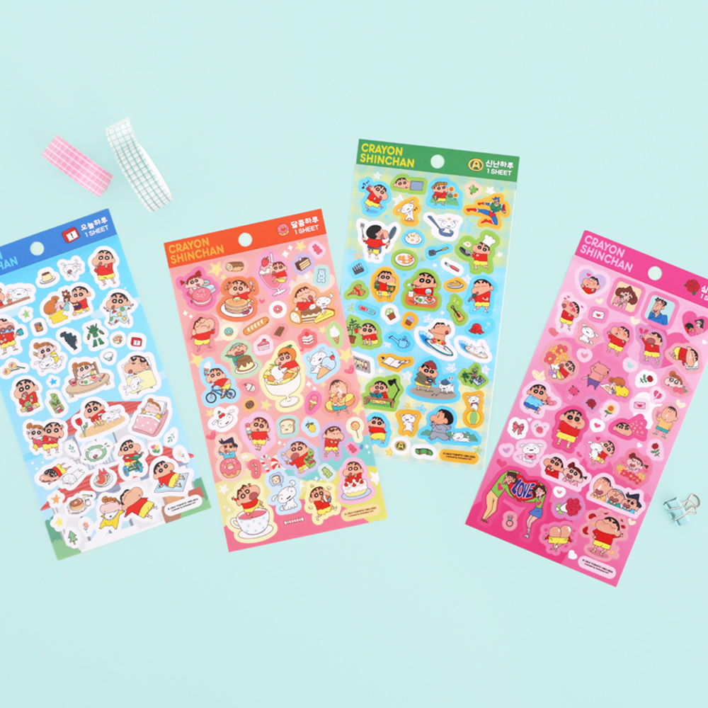 짱구는못말려 데일리 스티커